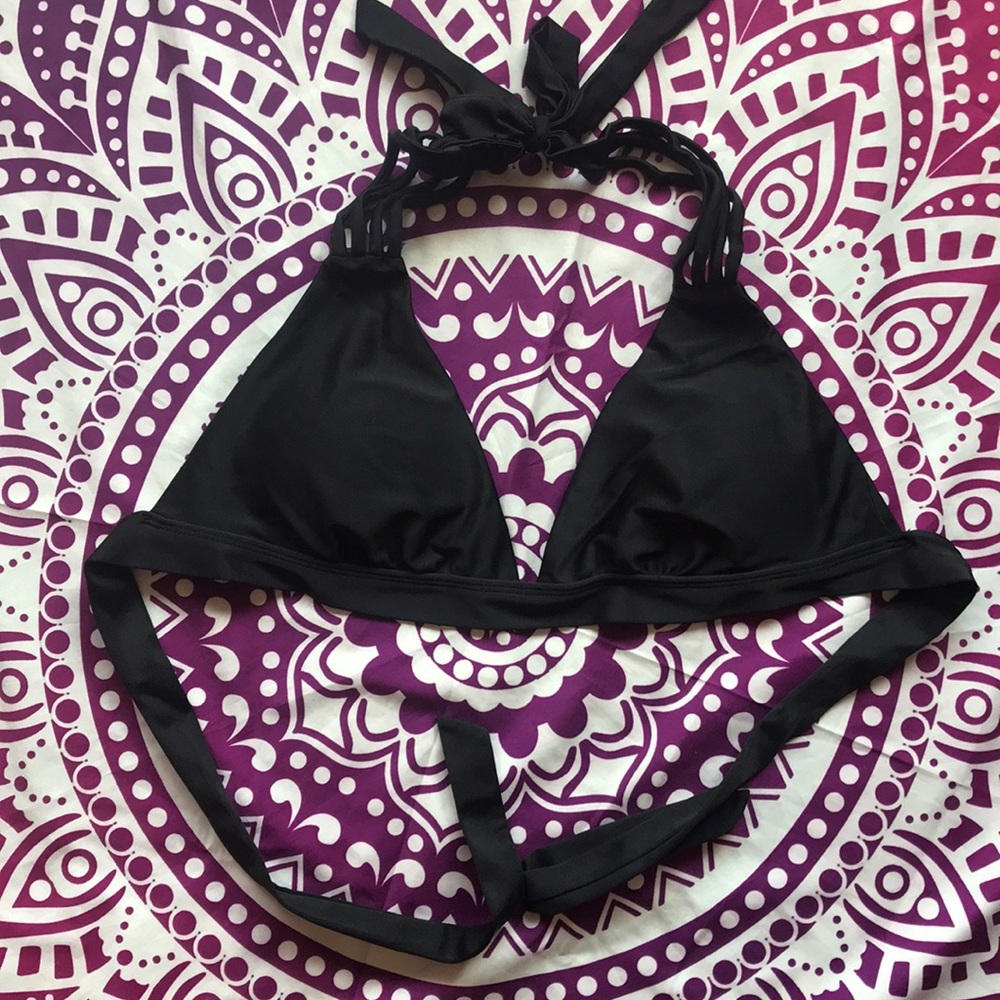 BCA By Rebecca Virtue Strappy Swim Bikini Top
